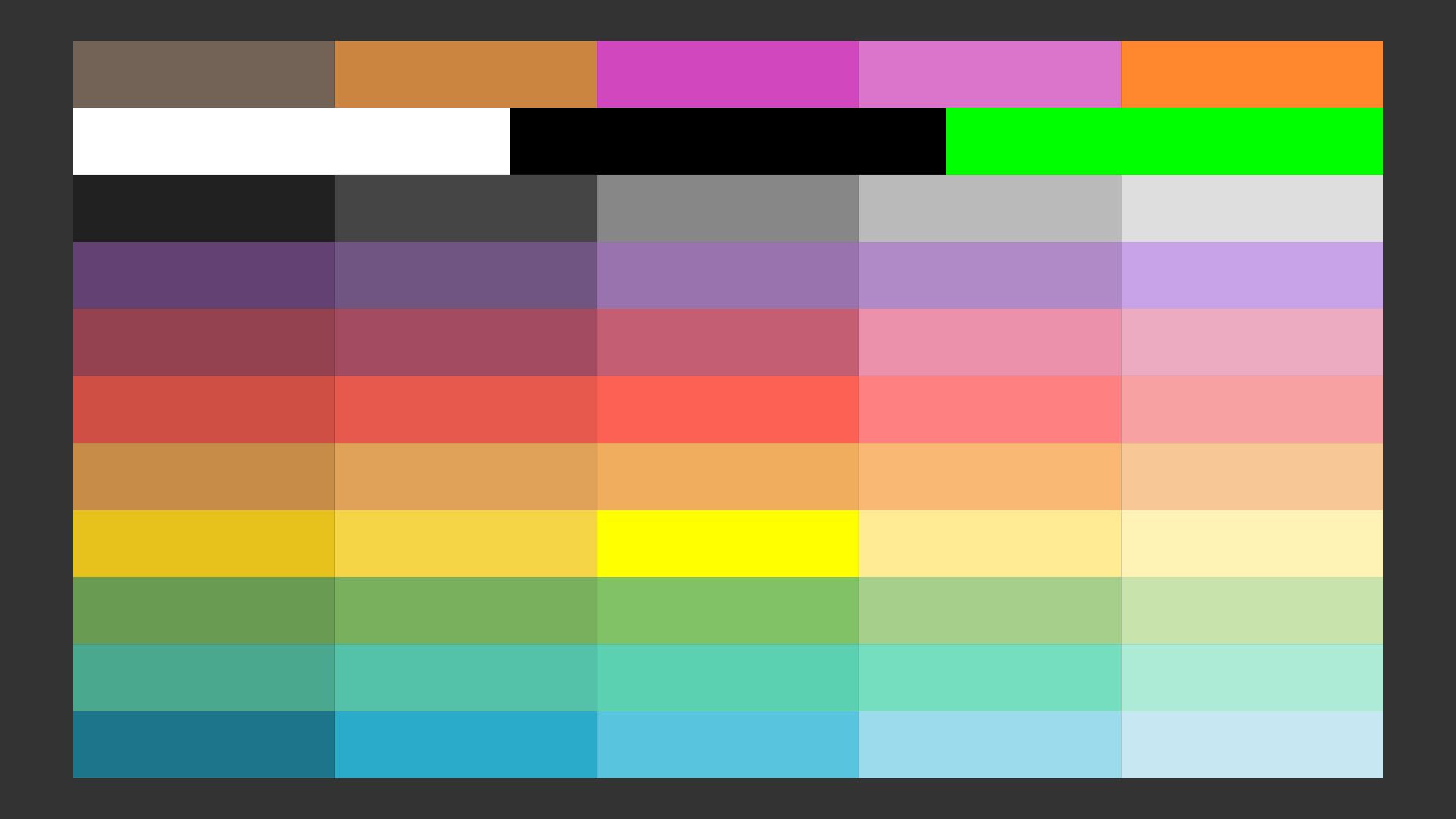 palettes 示例输出 1